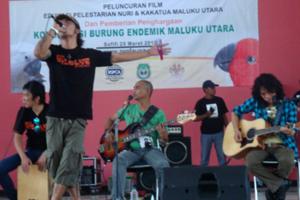 Slank Kampanye Pelestarian Burung di Maluku Utara