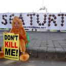 ProFauna Protes Perdagangan Penyu di Bali