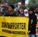 Supporter ProFauna Kampanye di Car Free Day Surabaya